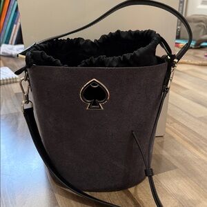 Black Bucket Bag